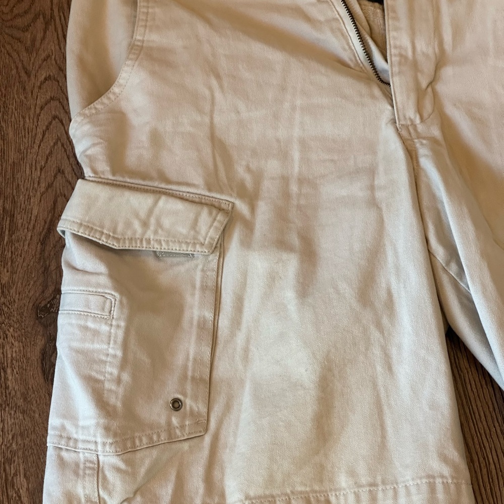 Men’s Route 66 Khaki Shorts - Picture 3 of 4